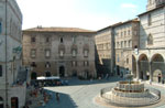 Piazza IV Novembre a Perugia