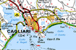 Mappa di Cagliari
