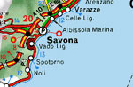 Mappa di Savona