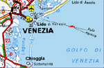 mappa di Venezia