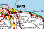 Mappa di Bari