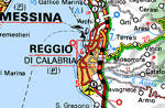 Mappa di Reggio Calabria