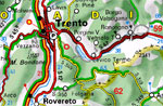 Mappa di Trento