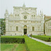 Facciata della Certosa di Pavia