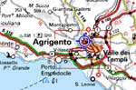 Mappa di Agrigento