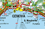 mappa di Genova