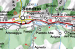 Mappa di Sondrio