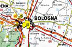 mappa di Bologna