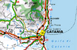 Mappa di Catania