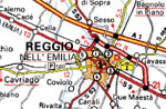 mappa di Reggio Emilia