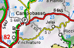 Mappa di Campobasso