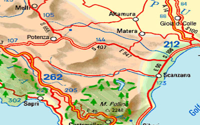 regione Basilicata o Lucania