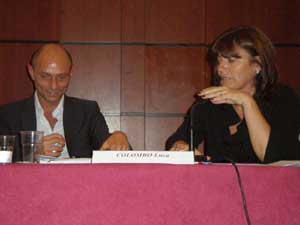 L'Arch. Luca Colombo dello Studio Thun & Partners intervistato da Simona Finessi A+D+M al Convegno HOTEL EXPERIENCE di PLANETHOTEL.NET a Napoli