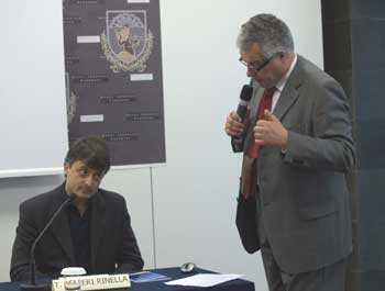 Prof. Tiziano Aglieri Rinella e Raffaello Zanini al Convegno HOTEL EXPERIENCE di PLANETHOTEL.NET