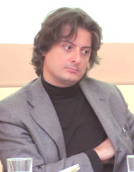 Tiziano Aglieri Rinella durante il Convegno HOTEL DESIGN di Firenze