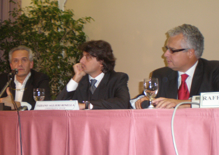 Ing. Roberto Saporiti, Prof. Tiziano Aglieri Rinella e Dott. Raffaello Zanini al Convegno HOTEL EXPERIENCE di PLANETHOTEL.NET a Santa Margherita Ligure