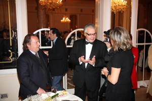 Architetto Massimo Simonetti con Raffaello Zanini di PLANETHOTEL.NET - Hotel Experience